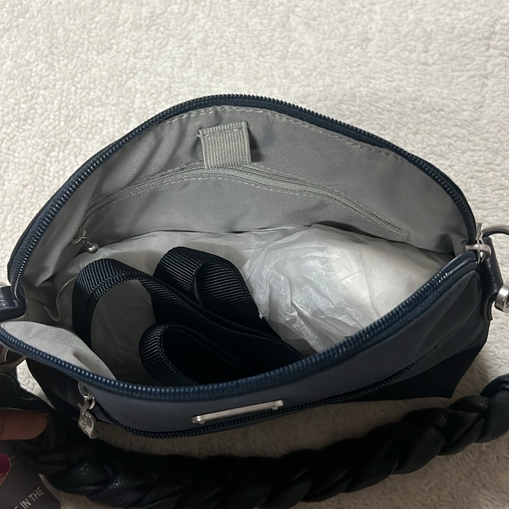 Baggallini Navy Crossbody Bag - Picture 7 of 9